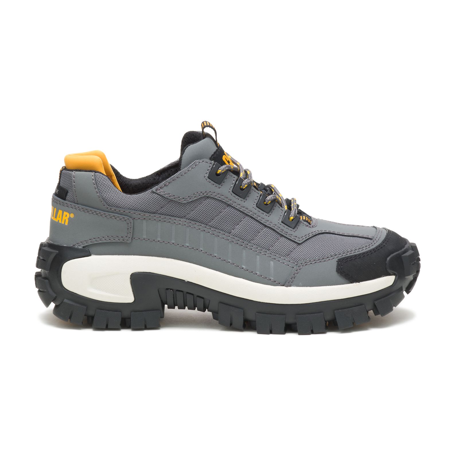 Zapatos De Trabajo Caterpillar Invader Steel Puntera Hombre Grises | Chile-503217NLM