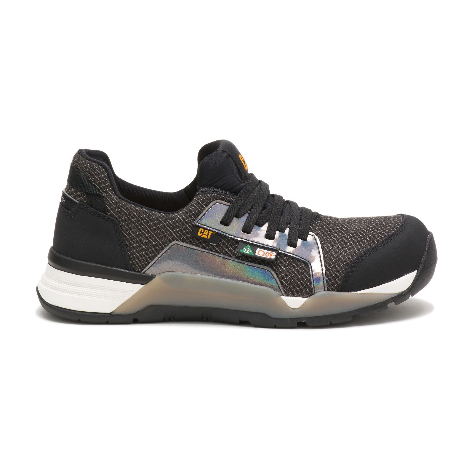 Zapatos De Trabajo Caterpillar Sprint Textil Alloy Puntera Csa Mujer Negros | Chile-567218HLU